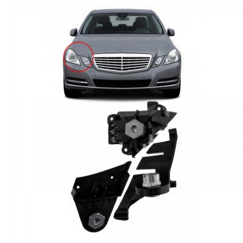 Βάσεις Επισκευής Δεξιού Φαναριού Για Mercedes-Benz E-Class W212 09-12 Pre Facelift 3 Τεμάχια