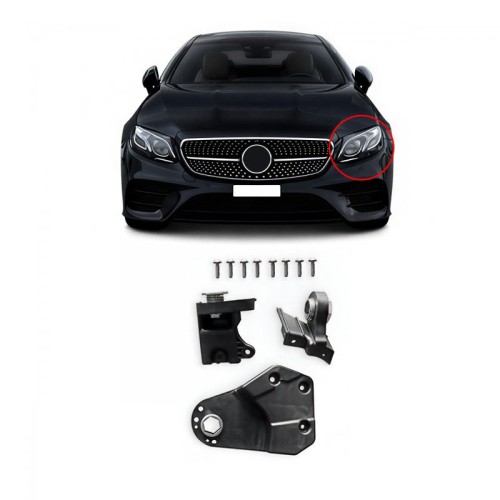 Βάσεις Επισκευής Αριστερού Φαναριού Για Mercedes-Benz E-Class W213 16-20 Pre Facelift 14mm 3 Τεμάχια