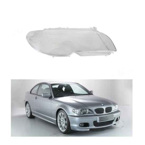 Κρύσταλλο Φαναριού Δεξί Για Bmw 3 E46 Coupe 03-05 Facelift Xenon & Halogen 1 Τεμάχιο