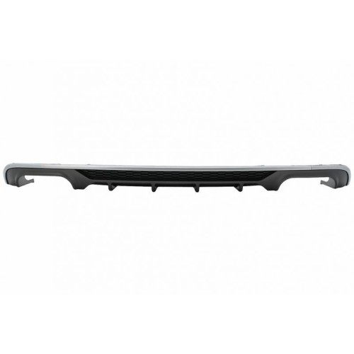 Diffuser Πίσω Προφυλακτήρα Για A3 8V Facelift 16-20 Sedan / Cabrio S3 Look Για Απλό Προφυλακτήρα Από Abs Πλαστικό
