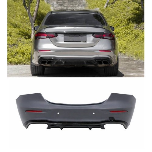 Πισινός Προφυλακτήρας Για Mercedes-Benz E-Class W213 20-23 Facelift Amg 63s Look