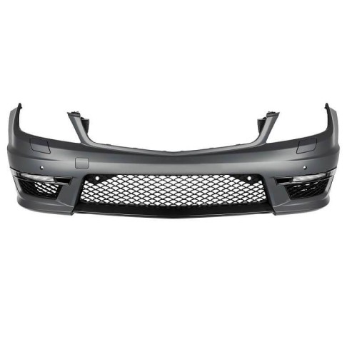 Μπροστινός Προφυλακτήρας Για Mercedes-Benz C-Class W204 07-14 Amg 63 Facelift Look Με DRL