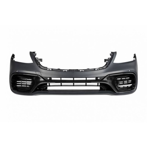 Μπροστινός Προφυλακτήρας Για Mercedes-Benz S-Class W222 Facelift 17-20 Amg S63 Look Black Edition