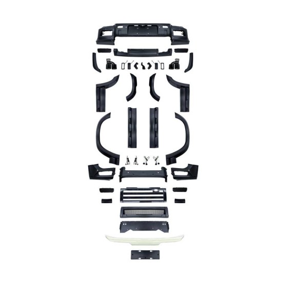 Body Kit Για Land Rover Defender SUV L663 2019-2024 Upgrade Luman Wide Bodykit