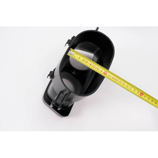Diffuser Πίσω Προφυλακτήρα Για Mercedes-Benz E-Class W213 16-19 Με Amg Line Προφυλακτήρα Μαύρο Brabus Look Με Μαύρες Μπούκες