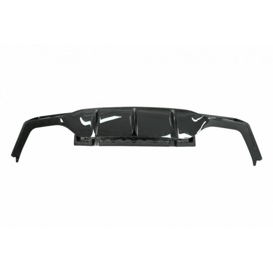 Diffuser Πίσω Προφυλακτήρα Για Mercedes-Benz E-Class W213 16-19 Με Amg Line Προφυλακτήρα Μαύρο Amg 63 Look Με Μαύρες Μπούκες