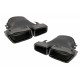 Diffuser Πίσω Προφυλακτήρα Για Mercedes-Benz E-Class W213 16-19 Με Amg Line Προφυλακτήρα Μαύρο Amg 63 Look Με Μαύρες Μπούκες
