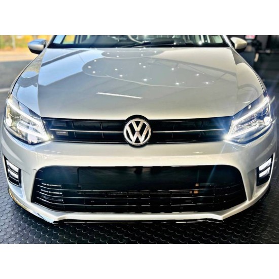 Μπροστινός Προφυλακτήρας Για VW Polo 6R (2009-2017) WRC Look Με Μάσκα & Led Προβολείς