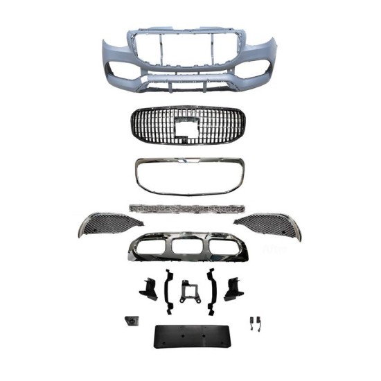 Μπροστινός Προφυλακτήρας Για Mercedes-Benz Sprinter W907 2017-2023 Maybach Look Με Μάσκα