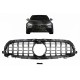 Μάσκα Για Mercedes-Benz E-Class Facelift W213 S213 C238 A238 Amg Line GT Panamericana Look Μαύρο / Χρώμιο 1 Τεμάχιο