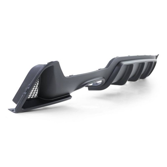 Diffuser Πίσω Προφυλακτήρα Για Bmw 4 F32 Coupe / F33 Cabrio / F36 Gran Coupe 13-21 M-Tech Μαύρο Ματ Με 1 Διπλή Τρύπα Εξάτμισης Αριστερά Από Abs Πλαστικό 1 Τεμάχιο
