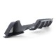 Diffuser Πίσω Προφυλακτήρα Για Bmw 4 F32 Coupe / F33 Cabrio / F36 Gran Coupe 13-21 M-Tech Μαύρο Ματ Με 1 Διπλή Τρύπα Εξάτμισης Αριστερά Από Abs Πλαστικό 1 Τεμάχιο