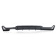 Diffuser Πίσω Προφυλακτήρα Για Bmw 4 F32 Coupe / F33 Cabrio / F36 Gran Coupe 13-21 M-Tech Μαύρο Ματ Με 1 Διπλή Τρύπα Εξάτμισης Αριστερά Από Abs Πλαστικό 1 Τεμάχιο