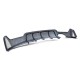 Diffuser Πίσω Προφυλακτήρα Για Bmw 4 F32 Coupe / F33 Cabrio / F36 Gran Coupe 13-21 M-Tech Μαύρο Ματ Με 1 Διπλή Τρύπα Εξάτμισης Αριστερά Από Abs Πλαστικό 1 Τεμάχιο