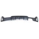 Diffuser Πίσω Προφυλακτήρα Για Bmw 4 F32 Coupe / F33 Cabrio / F36 Gran Coupe 13-21 M-Tech Μαύρο Ματ Με 1 Διπλή Τρύπα Εξάτμισης Αριστερά Από Abs Πλαστικό 1 Τεμάχιο
