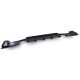 Diffuser Πίσω Προφυλακτήρα Για Bmw 4 F32 Coupe / F33 Cabrio / F36 Gran Coupe 13-21 M-Tech Μαύρο Ματ Με 2 Μονές Τρύπες Εξάτμισης Αριστερά & Δεξιά -0----0-  Από Abs Πλαστικό 1 Τεμάχιο