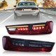 Πισινά Φανάρια Set Για Bmw 3 G20 18-22 Sedan  Laser Look Red/Crystal Vland