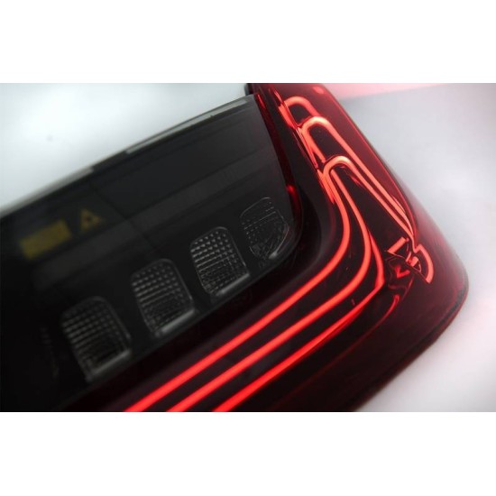Πισινά Φανάρια Set Για Bmw 3 G20 18-22 Sedan  Laser Look Red/Crystal Vland