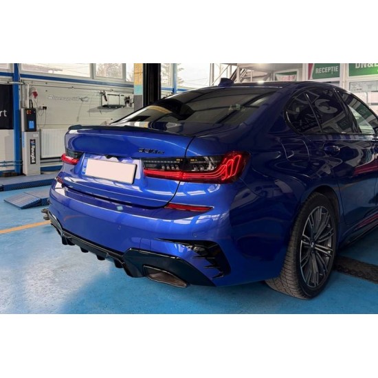 Πισινά Φανάρια Set Για Bmw 3 G20 18-22 Sedan  Laser Look Red/Crystal Vland