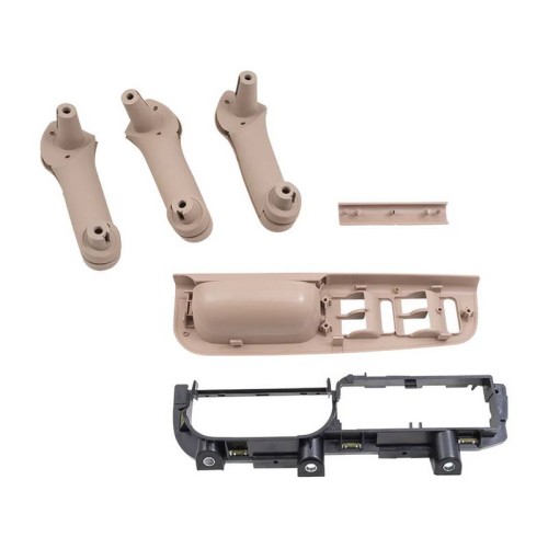 Set Εσωτερικών Χειρολαβών Για VW Golf 4/ Passat / Skoda Superb /Seat Alhambra / Ford Galaxy Μπεζ 9 Τεμαχίων