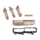 Set Εσωτερικών Χειρολαβών Για VW Golf 4/ Passat / Skoda Superb /Seat Alhambra / Ford Galaxy Μπεζ 9 Τεμαχίων