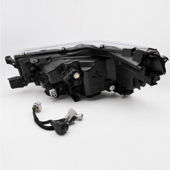 Μπροστινά Φανάρια Set Για Toyota Hilux 20+ True DRL Black Electrical True Drl Black