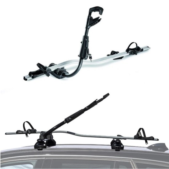 Μπάρα / Βάση Ποδηλάτου Οροφής Green Valley Fast Rider Silver 160.659 Αλουμινίου Για 1 Ποδήλατο