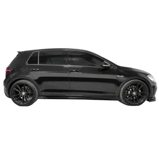 Πρόσθετα Πλαινά Μασπιέ Για VW Golf VII (7.5) 17-20 Για R / R-Line Μασπιέ Μαύρο Γυαλιστερό Χρώμα Από Abs Πλαστικό 2 Τεμάχια
