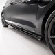 Πρόσθετα Πλαινά Μασπιέ Για VW Golf VII (7.5) 17-20 Για R / R-Line Μασπιέ Μαύρο Γυαλιστερό Χρώμα Από Abs Πλαστικό 2 Τεμάχια
