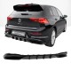 Diffuser Πίσω Προφυλακτήρα Για VW Golf VIII (8) 2019+ / 8.5 2024+ Facelift Για Standard Έκδοση Προφυλακτήρα Γυαλιστερό Μαύρο Από Abs Πλαστικό