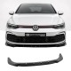 Μπροστινό Spoiler Για VW Golf VIII (8) 19+ GTI / GTE / R-Line Έκδοση Μαύρο Γυαλιστερό Χρώμα Από Abs Πλαστικό