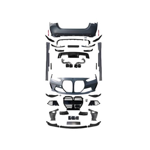 Body Kit Για Bmw 4 G22/G23+LCI Εμπρός/Πίσω:PDC, <OO-OO> 2.0T (B48) Μπούκες , Πλαινά , Μάσκα -///M4-STYLE- 2020-