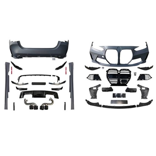 Body Kit Για Bmw 4 G22/G23+LCI Εμπρός/Πίσω:PDC, <OO-OO> 3.0T (B58) Μπούκες , Πλαινά , Μάσκα -///M4-STYLE- 2020-