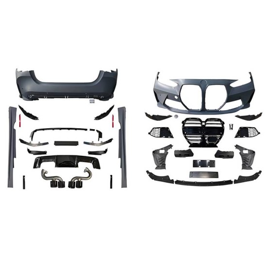 Body Kit Για Bmw 4 G22/G23+LCI Εμπρός/Πίσω:PDC, <OO-OO> 3.0T (B58) Μπούκες , Πλαινά , Μάσκα -///M4-STYLE- 2020-