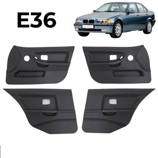 Ταπετσαρίες Πόρτας Για Bmw 3 E36 Sedan 90-99 4 Τεμάχια Εμπρός & Πίσω Πόρτες