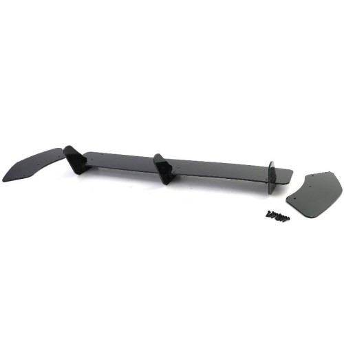 Diffuser Πίσω Προφυλακτήρα Για VW Golf VII (7) 13-17 Για GTI Έκδοση Μαύρο Ματ 3 Bars & 2 Side Splitters Από Abs Πλαστικό 1 Τεμάχιο