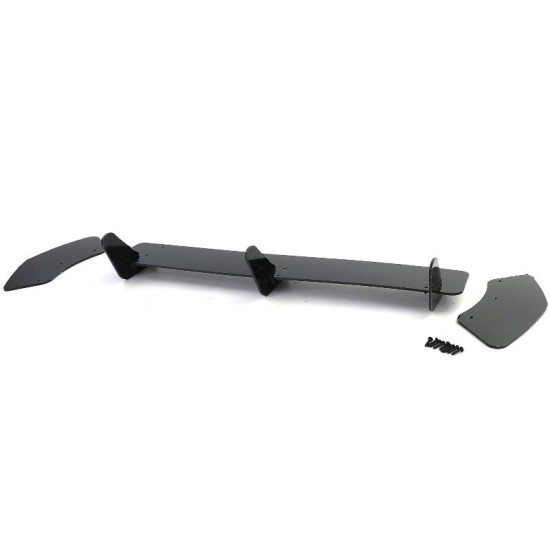Diffuser Πίσω Προφυλακτήρα Για VW Golf VII (7) 13-17 Για GTI Έκδοση Μαύρο Ματ 3 Bars & 2 Side Splitters Από Abs Πλαστικό 1 Τεμάχιο