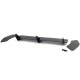 Diffuser Πίσω Προφυλακτήρα Για VW Golf VII (7) 13-17 Για GTI Έκδοση Μαύρο Ματ 3 Bars & 2 Side Splitters Από Abs Πλαστικό 1 Τεμάχιο
