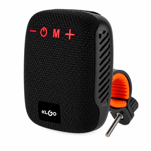 Ηχείο Bluetooth Ποδηλάτου Με Ραδιόφωνο 5W Μαύρο Χρώμα PA1598