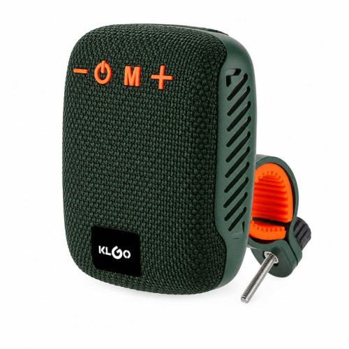 Ηχείο Bluetooth Ποδηλάτου Με Ραδιόφωνο 5W Σκούρο Πράσινο PA1598