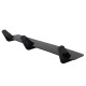 Diffuser Πίσω Προφυλακτήρα Για Mercedes-Benz C-Class W205 14-20 Amg 63 Look Για Απλό Προφυλακτήρα Με Μπούκες Χρωμίου