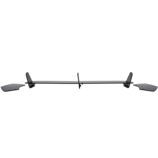 Diffuser Πίσω Προφυλακτήρα Για Mercedes-Benz C-Class W205 14-20 Amg 63 Look Για Απλό Προφυλακτήρα Με Μπούκες Χρωμίου