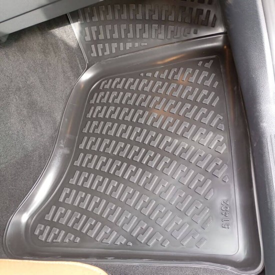 Πατάκια Σκαφάκια 3D Από Λάστιχο TPE Για Mercedes-Benz GLC SUV X254 2023- Rizline 4 Τεμάχια Μαύρα