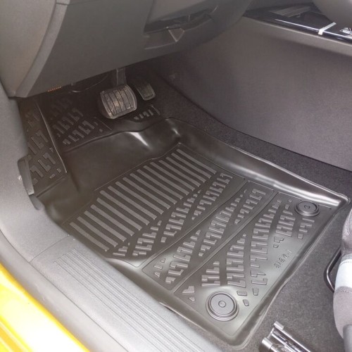 Πατάκια Σκαφάκια 3D Από Λάστιχο TPE Για Opel Astra L 2022- Rizline 4 Τεμάχια Μαύρα