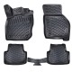 Πατάκια Σκαφάκια 3D Από Λάστιχο TPE Για Skoda Octavia Mk4 NX 2020- Rizline 4 Τεμάχια Μαύρα