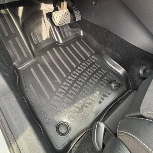 Πατάκια Σκαφάκια 3D Από Λάστιχο TPE Για VW T-Roc e-Tsi Mehv 2026- Rizline 4 Τεμάχια Μαύρα