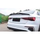 Αεροτομή Πορτ Παγκάζ Για Audi A3 8Y 2021+ Sedan M4 Look Μαύρο Γυαλιστερό Από Abs Πλαστικό