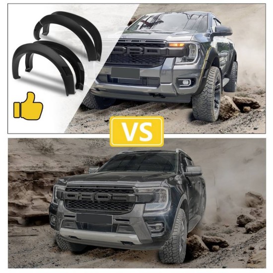 Φτερά Τροχών Για Ford Ranger T9 2023+ Wildtrack 6 Τεμάχια