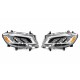 Μπροστινά Φανάρια Set Για Mercedes-Benz Sprinter W907 2018-2023  Μαύρα Full Led Carner