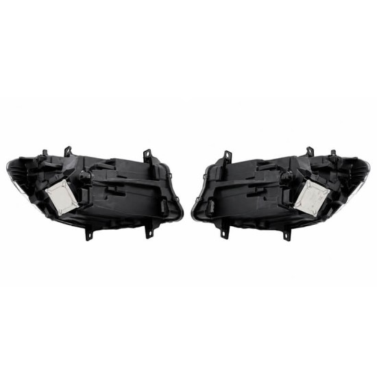Μπροστινά Φανάρια Set Για Mercedes-Benz Sprinter W907 2018-2023  Μαύρα Full Led Carner